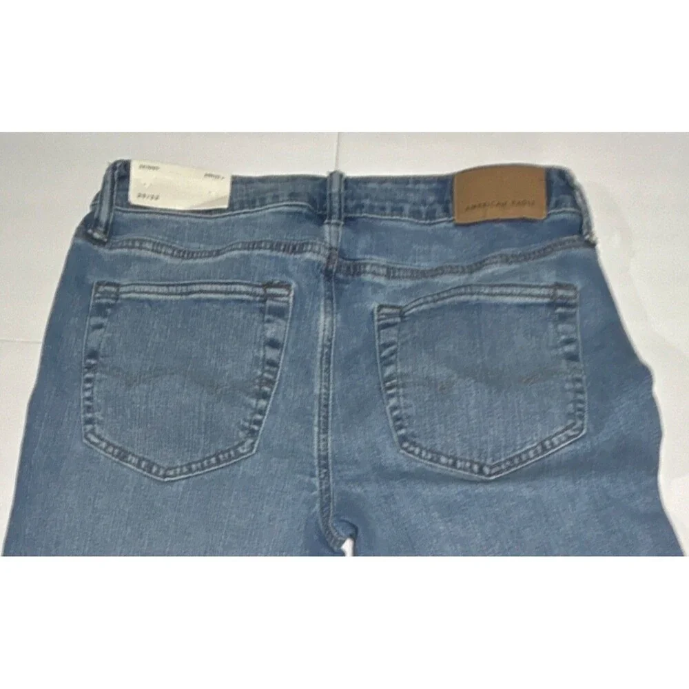 American Eagle Men's Blue Skinny Slim Fit Jeans Airflex 29x32